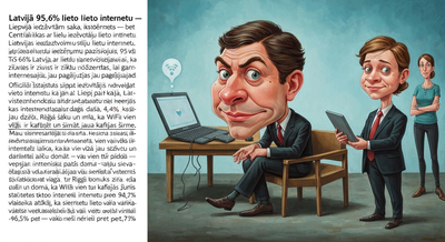 Latvijā 95,6% lieto internetu — Liepājā zvejnieki joprojām saka, ka zivis tikko noķertas