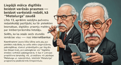 Liepājā māca digitālās prasmes — beidzot varēsim tiešsaistē redzēt, kā Metalurgs zaudē