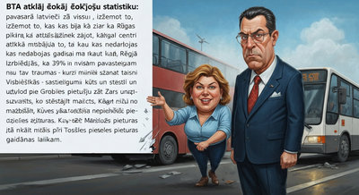 BTA reveals shocking statistics: in spring, Latvians saw everything except what was planned