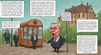 Liepājas dome gatava maksāt 2000 eiro par kiosku, kurā caurumi lielāki par Sv. Jāzepa katedrāles durvīm