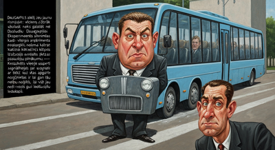 Daugavpils unveils new transportation solution: car under train is faster than waiting for bus
