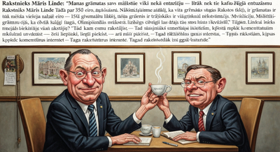 Rakstnieks Māris Linde: "Manas grāmatas izšķīst ātrāk nekā Liepājas sniegs"