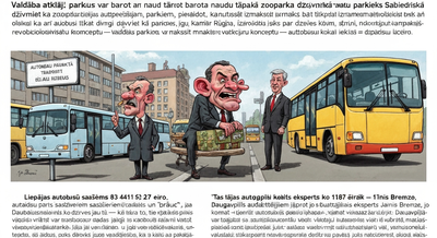 Valdība atklāj: autobusu parkus var barot ar naudu tāpat kā zooparka dzīvniekus