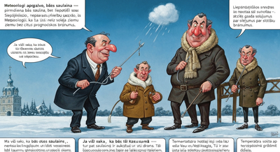 Meteorologi apgalvo, ka pirmdiena būs saulaina — Karostas cietumā skeptiski smejas