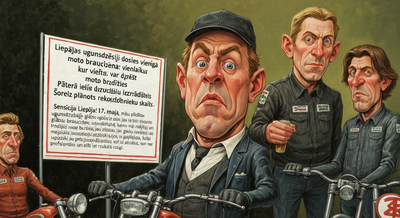 Liepāja firefighters to go on motorcycle ride: the only profession where you can simultaneously put out fires and show off on Pētera Street