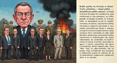 Braže Announces Russia Destabilizes the World — As Surprising as Liepāja Wind in December
