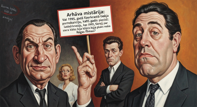 Arhīva mistērija: Vai 1995. gadā Ezerkrastā tiešām raidīja pornokanālus vai tikai Rīgas filmas?
