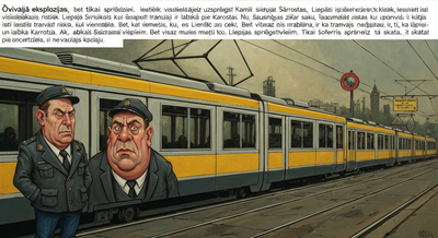 Ļvivā eksplozijas, bet Liepājā mums tikai tramvajs dažreiz uzsprāgst