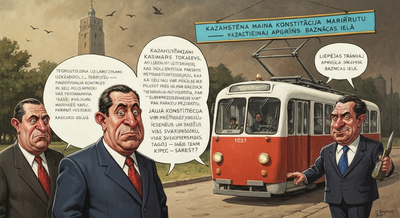Kazakhstan changes constitution like Liepāja's tram route — theoretical improvements, more control in practice