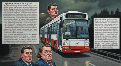 Degvielas cenas šauj augšup: autobusu šoferi sāk mācīties skriet