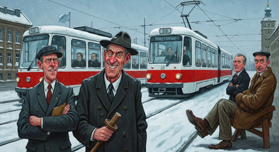 Meteorologi atklāj, ka pavasaris strauji iestājas pēc ziemas, Liepājas tramvajs šokēts