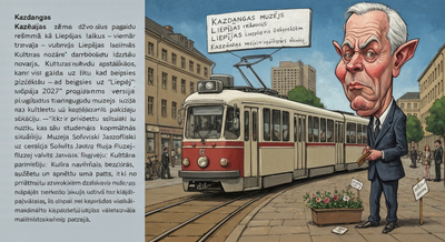 Kazdanga Museum Lives in Temporary Mode Like Liepāja's Tram - Always Waiting for Better Times