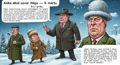 Kolka atkal uzvar Rīgu — šoreiz ar rekordsiltu 9. martu