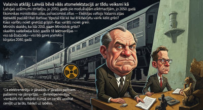 Valainis atklāj: Latvija būvēs atomelektrostacijas ar tādu pašu veiksmi kā Rail Baltica