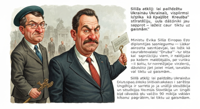 Siliņa Reveals: To Help Ukraine, First Must Help Russia - Logic Like Karosta Basement Labyrinth