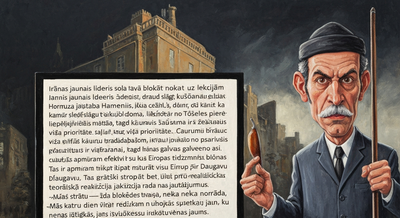 Irānas jaunais līderis sola bloķēt Hormuza šaurumu, bet Liepājas Universitātē studentiem jau tā grūti nokļūt uz lekcijām