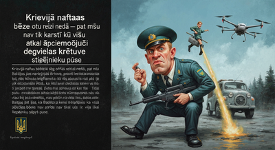 Krievijā naftas bāze deg otru reizi nedēļā — pat mūsu Baltijas jūra nav tik karstā kā viņu degvielas krātuve