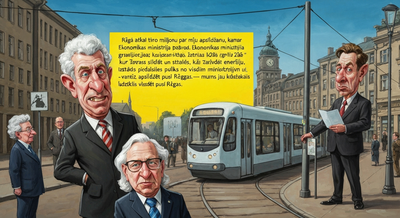 Rīgā atkal tēro miljonu par māju apsildīšanu, kamēr Liepājā pietiek ar tramvaju