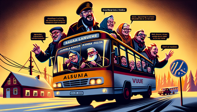 Kurzemes ciematos izdomāts, kā pārvērst tukšu autobusu par pilnu mikroautobusu