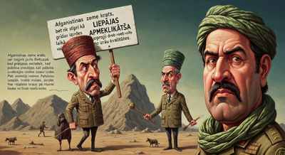 Afghanistan's ground shakes, but not as hard as Liepāja Theater's floor during performances