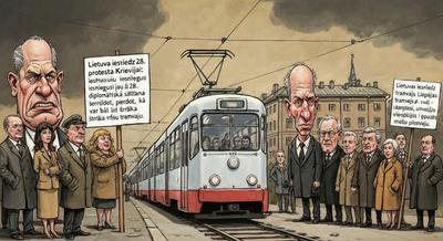 Lietuva iesniedz 28. protesta notu Krievijai: ātrāk nekā Liepājas tramvajs apbrauc apkārt pilsētai