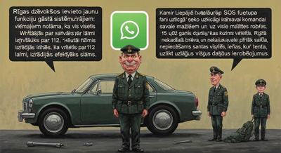 Rīgas dzīvokļos ievieto jaunu drošības sistēmu: WhatsApp SOS funkciju tiem kurus tur gūstā 