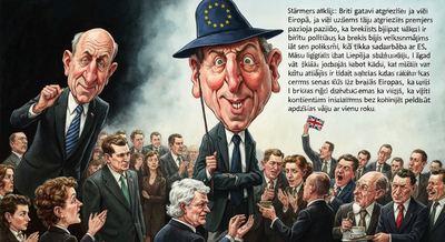 Stārmers atklāj: briti gatavi atgriezties Eiropā, ja viņi uzņems arī tēju
