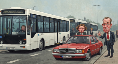 Durbes elektroautobusi izrādās tik zaļi, ka pat skolēni kļūst zilgani