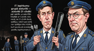 21 people arrested in IT procurement group – even more than at a Liepāja rock concert