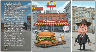 Liepājā gatavo vietu McDonald's, bet vietējie jau prognozē, ka pankūkas būs aukstākas par Baltijas jūru